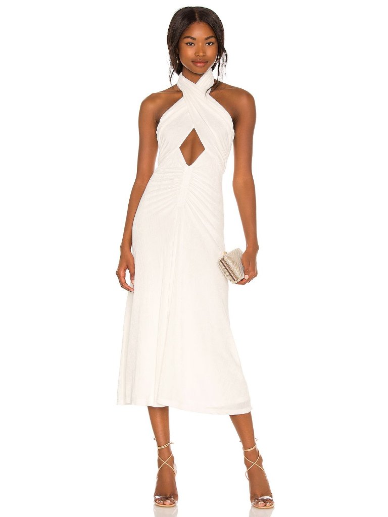 Misha Esperanza Dress In Ivory